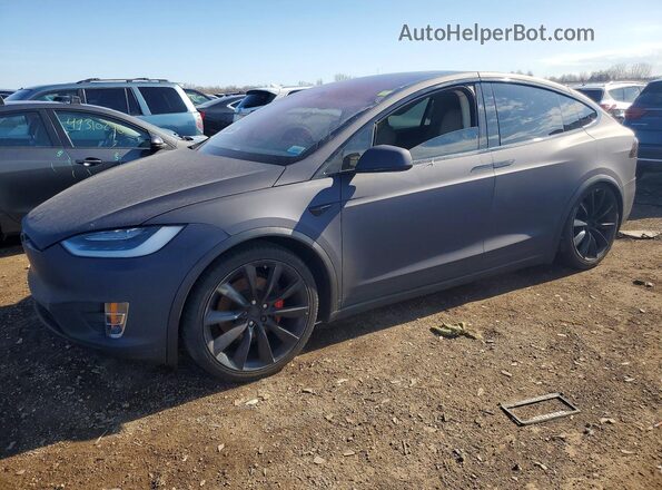 5YJXCBE42HF051834 2017 TESLA MODEL Gray 