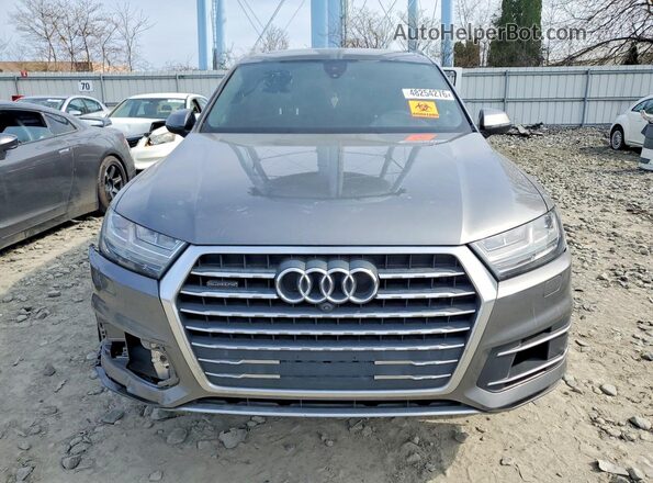 WA1LAAF77HD058772 2017 AUDI Q7 Gray უკანა ხედი