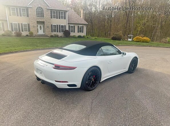 WP0CB2A91HS156001 2017 PORSCHE 911 White წინა ხედი