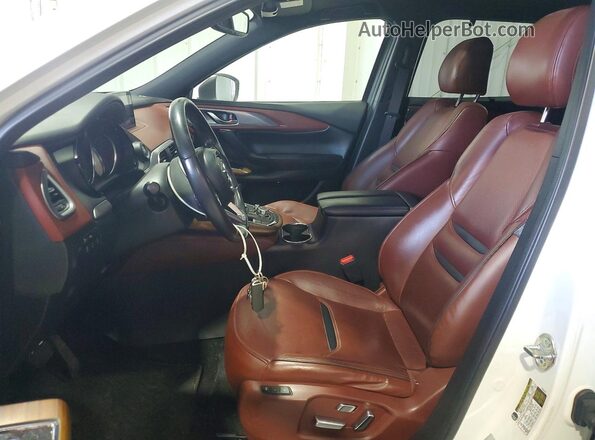 JM3TCBEYXG0119643 2016 MAZDA CX-9 Белый Вид панели приборов