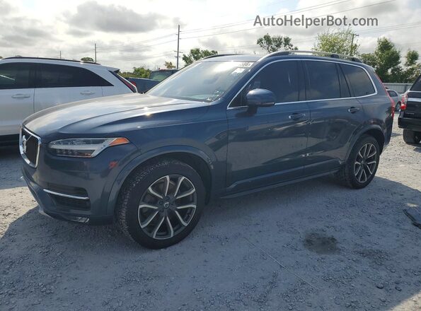 YV4102CK6K1465809 2019 VOLVO XC90 Синий Задняя левая четверть