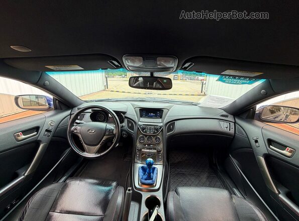 KMHHU6KJ0GU136658 2016 HYUNDAI GENESIS Blue 