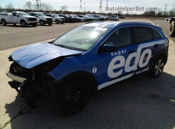 KNDCB3LC6M5488586 2021 KIA NIRO Blue 