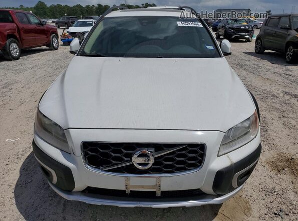 YV440MBK8G1248893 2016 VOLVO XC70 White Front interior view