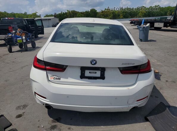 3MW39FF08P8C93771 2023 BMW 3 SERIES White Widok wnętrza z przodu