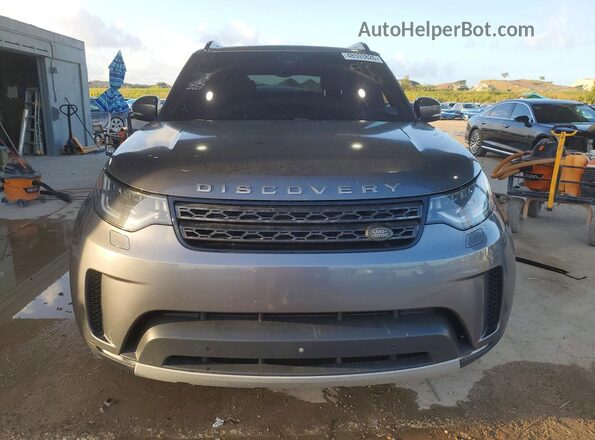 SALRRBBK7HA013463 2017 LAND ROVER DISCOVERY Gray უკანა ხედი