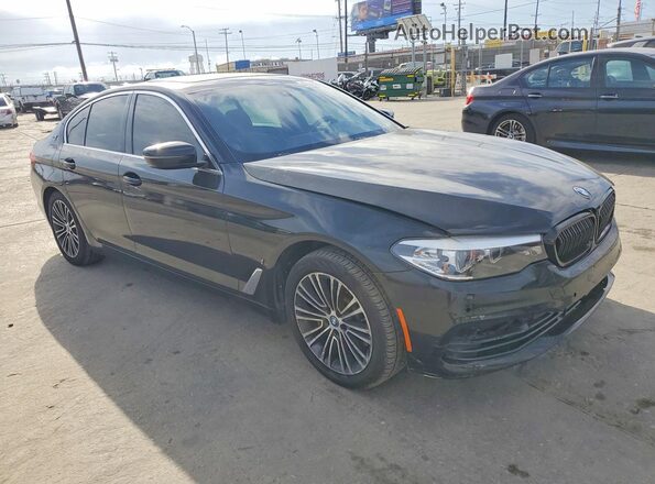WBAJA9C52KB399446 2019 BMW 5 SERIES Черный Вид спереди