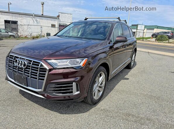 WA1LXAF70LD001045 2020 AUDI Q7 Фиолетовый Задняя левая четверть
