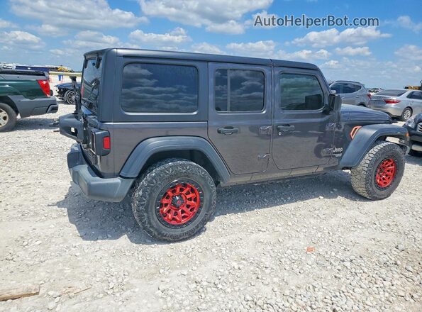 1C4HJXDG0KW612537 2019 JEEP WRANGLER Gray 