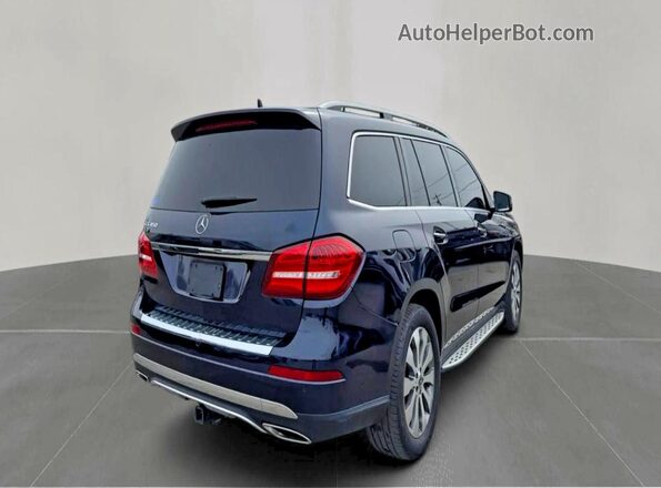 4JGDF6EE5JB124726 2018 MERCEDES-BENZ GLS Blue Front view