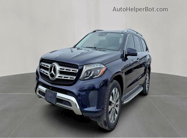 4JGDF6EE5JB124726 2018 MERCEDES-BENZ GLS Blue Rear right