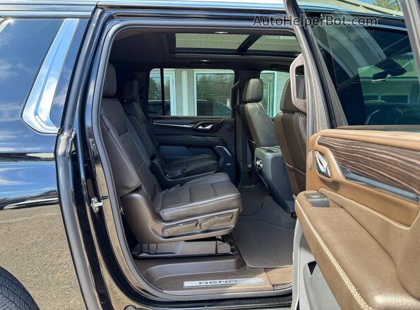 XXXXXXXXXXNY77231 2022 GMC YUKON Черный Вид салона спереди