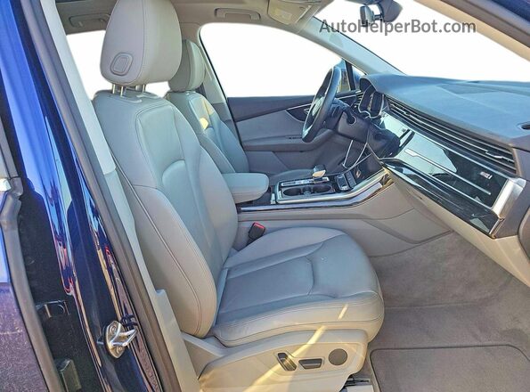 WA1LXBF79ND006740 2022 AUDI Q7 Blue Vista frontal