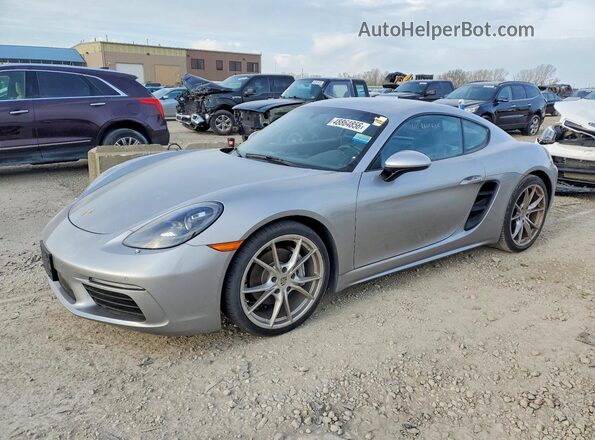 WP0AA2A81KS260996 2019 PORSCHE CAYMAN Gray 