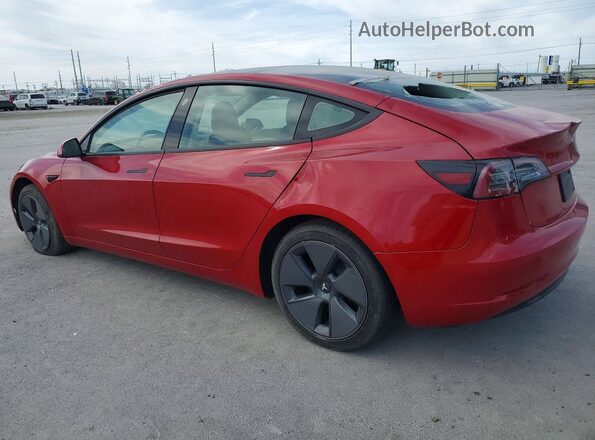 5YJ3E1EA9PF466561 2023 TESLA MODEL 3 Red 