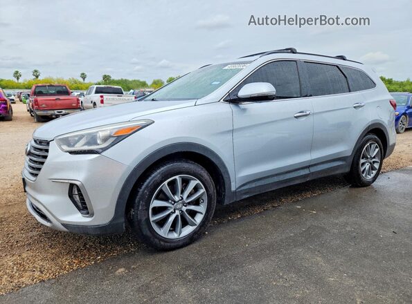 KM8SNDHF2HU251838 2017 HYUNDAI SANTA Silver 