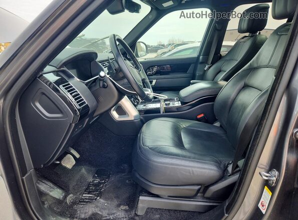SALGS2RK8KA537651 2019 LAND ROVER RANGE ROVER Gray Вид панелі приладів