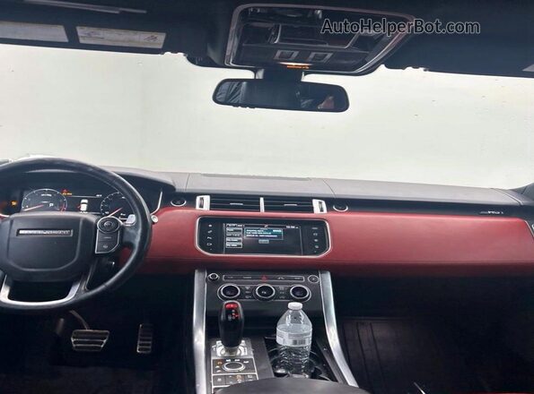 SALWS2VF2GA558183 2016 LAND ROVER RANGE ROVER Red Հետևի նստատեղերի տեսք