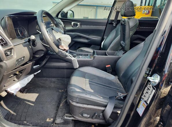 5XYRLDLC8MG051497 2021 KIA SORENTO Black Dashboard view
