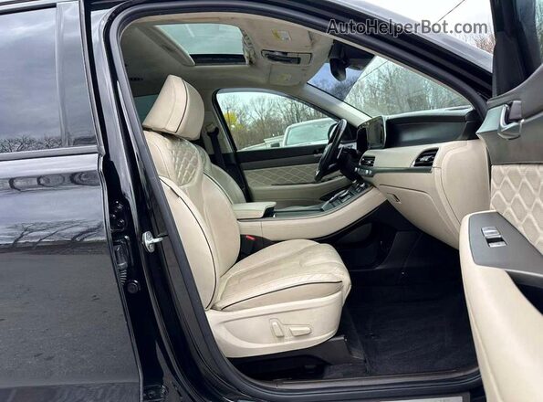 KM8R7DHE2MU209549 2021 HYUNDAI PALISADE Черный Вид панели приборов