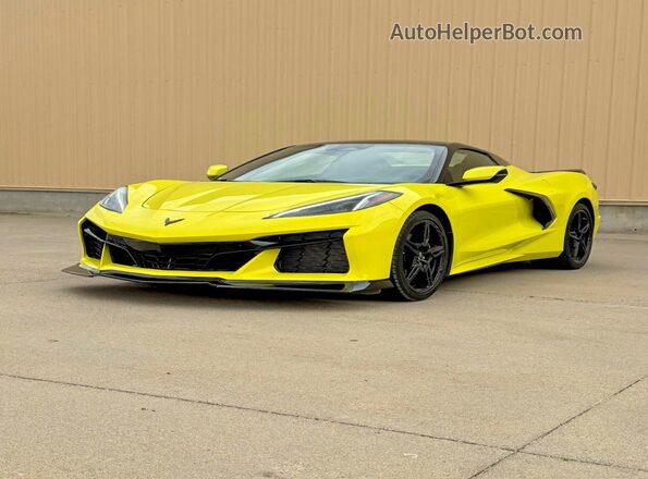 1G1YA3D44R5102702 2024 CHEVROLET CORVETTE Желтый Задняя левая четверть