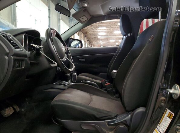 JA4AR3AW5GZ040301 2016 MITSUBISHI OUTLANDER Black წინა სალონის ხედი
