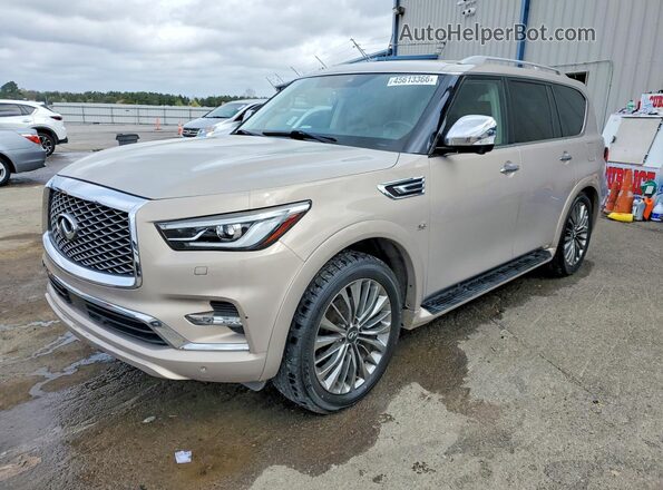 JN8AZ2NC8J9440204 2018 INFINITI QX80 Желто-коричневый 