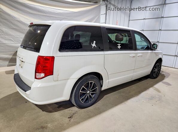 2C4RDGBG9HR769533 2017 DODGE CARAVAN Белый Передняя правая четверть