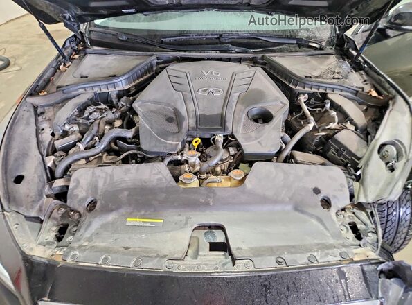 JN1EV7AR4MM751956 2021 INFINITI Q50 Черный Вид задней части салона