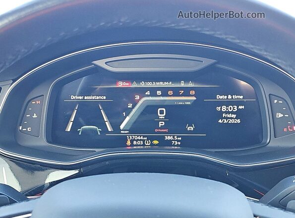 WA1LXBF79ND006740 2022 AUDI Q7 Blue Vista del salpicadero