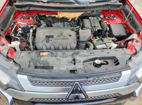 JA4AZ3A32KZ011076 2019 MITSUBISHI OUTLANDER Red 