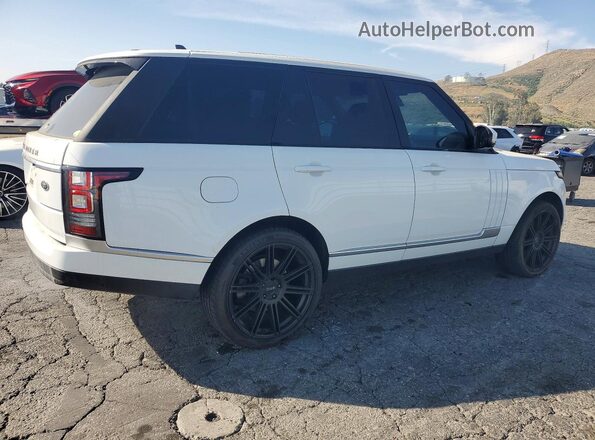 SALGS2KF3GA258001 2016 LAND ROVER RANGE ROVER White Przód prawy