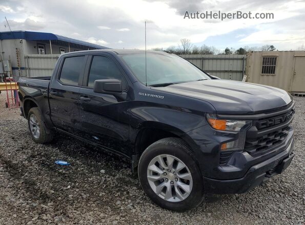 3GCPDBEK9NG541379 2022 CHEVROLET SILVERADO Синий Передняя правая четверть