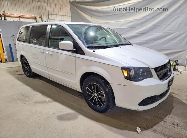 2C4RDGBG9HR769533 2017 DODGE CARAVAN Белый Вид спереди