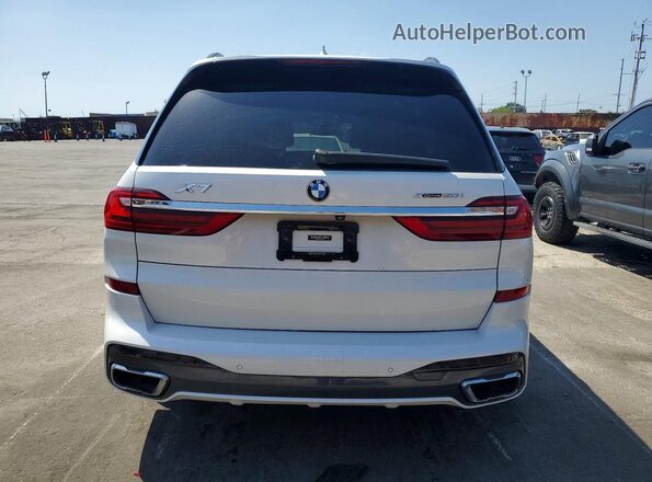 5UXCX4C55KLB39499 2019 BMW X7 White Вид салону спереду