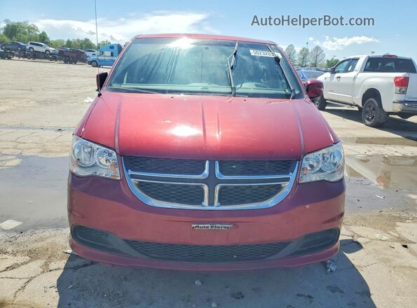 2C4RDGBG4GR115778 2016 DODGE CARAVAN Красный 