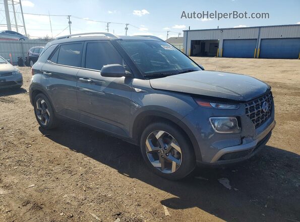 KMHRC8A35MU107450 2021 HYUNDAI VENUE Серый 