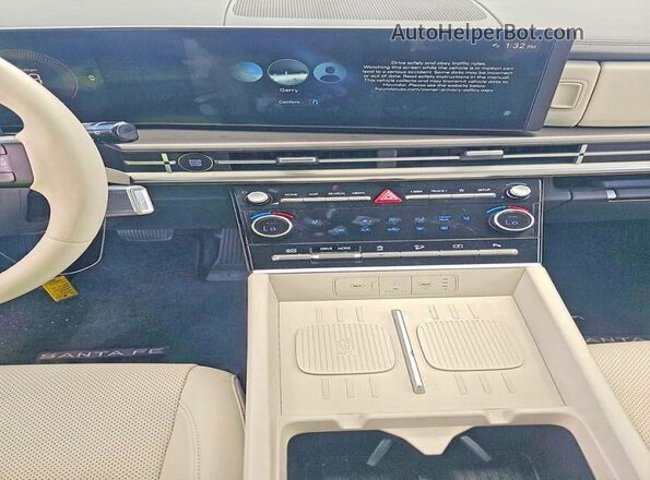 5NMP24GL3SH140207 2025 HYUNDAI SANTA FE White Widok naklejki z numerem VIN