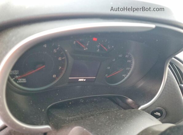 1G1ZD5ST8SF110593 2025 CHEVROLET MALIBU Белый Вид щитка приборов