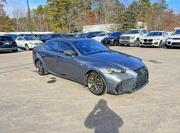 JTHBA1D20H5053494 2017 LEXUS IS Gray უკანა მარცხენა