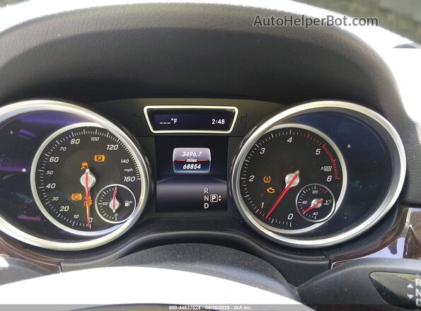 4JGDA0EB5GA748896 2016 MERCEDES-BENZ GLE 300D Silver უკანა სავარძლების ხედი