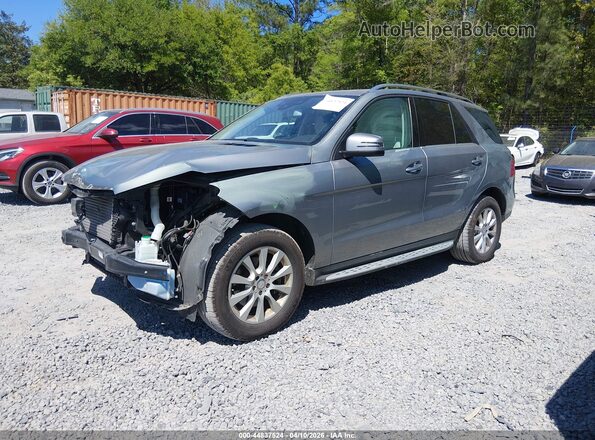 4JGDA0EB5GA748896 2016 MERCEDES-BENZ GLE 300D Silver წინა მარცხენა ხედი სამი მეოთხედიდან
