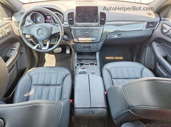 4JGDA5GB2KB212291 2019 MERCEDES-BENZ GLE Gray Widok deski rozdzielczej