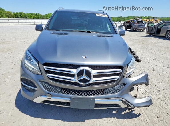 4JGDA5HB1JB045595 2018 MERCEDES-BENZ GLE Gray Вид спереду
