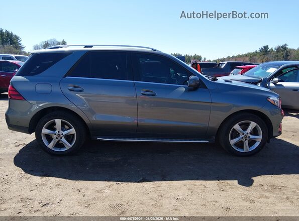 4JGDA5HB1JB061408 2018 MERCEDES-BENZ GLE 350 Серый Вид задней части салона