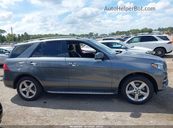 4JGDA5HB2JB157080 2018 MERCEDES-BENZ GLE 350 Gray Вид задньої частини салону