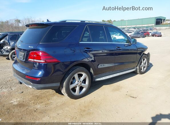 4JGDA5HB3GA763518 2016 MERCEDES-BENZ GLE 350 Blue 