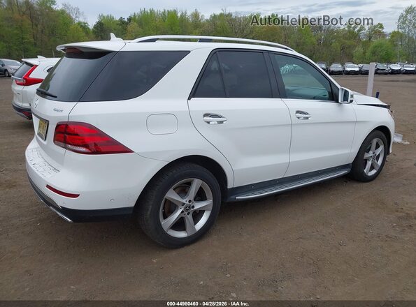 4JGDA5HB4JB063704 2018 MERCEDES-BENZ GLE 350 White უკანა მარჯვენა
