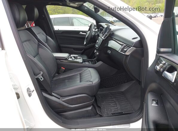 4JGDA5HB4JB063704 2018 MERCEDES-BENZ GLE 350 White წინა სალონის ხედი