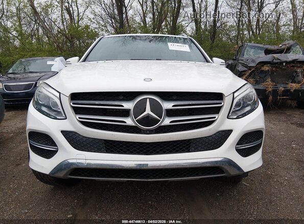 4JGDA5HB5HA894080 2017 MERCEDES-BENZ GLE 350 White Widok zestawu wskaźników